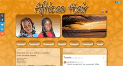 Desktop Screenshot of africanhair.nl